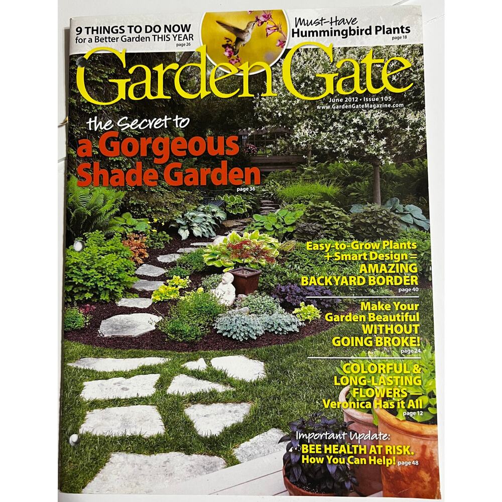 Garden Gate Gardening Back Issues June 2012 Issue 105